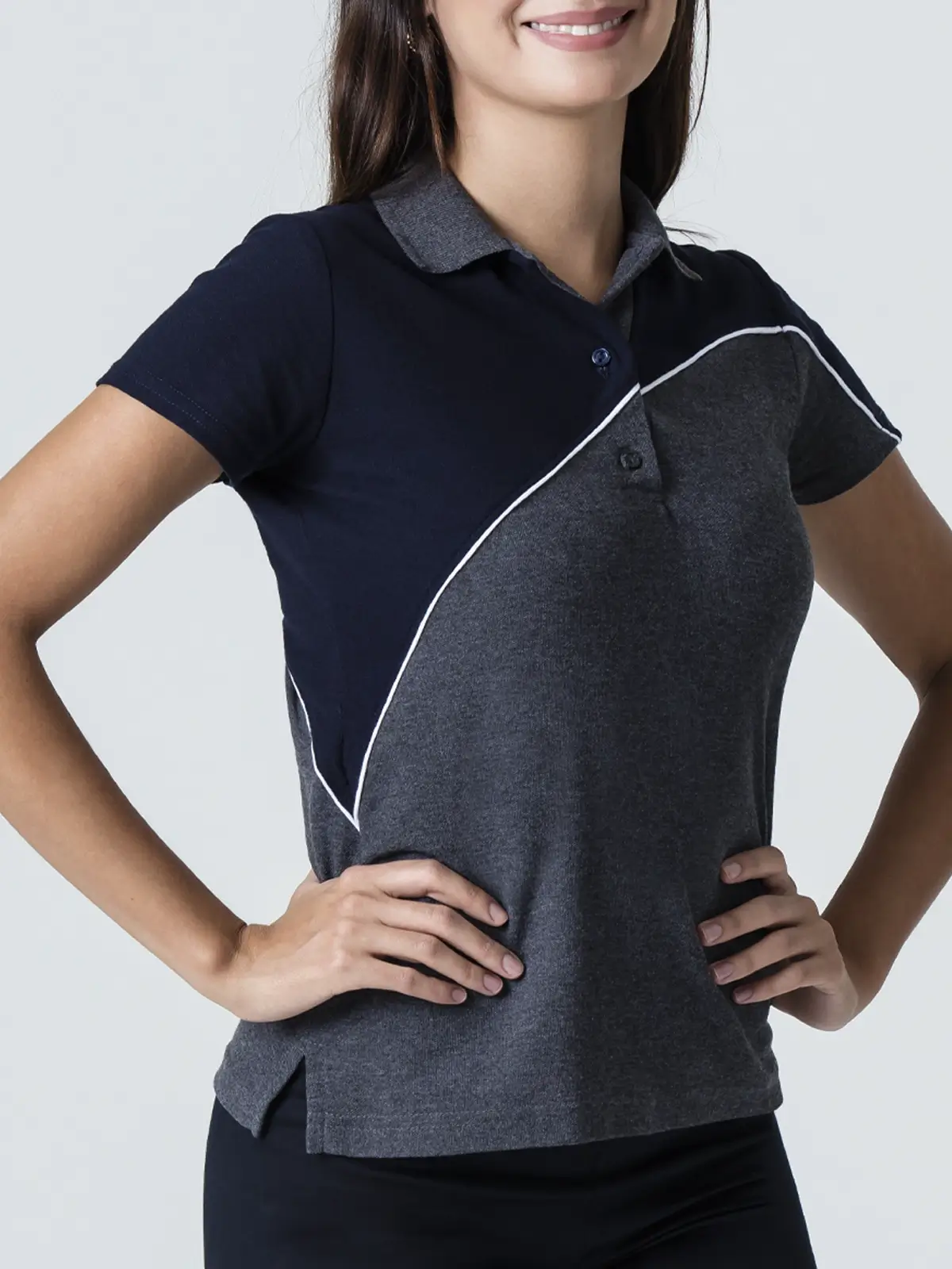 Combined Work Polo Woman