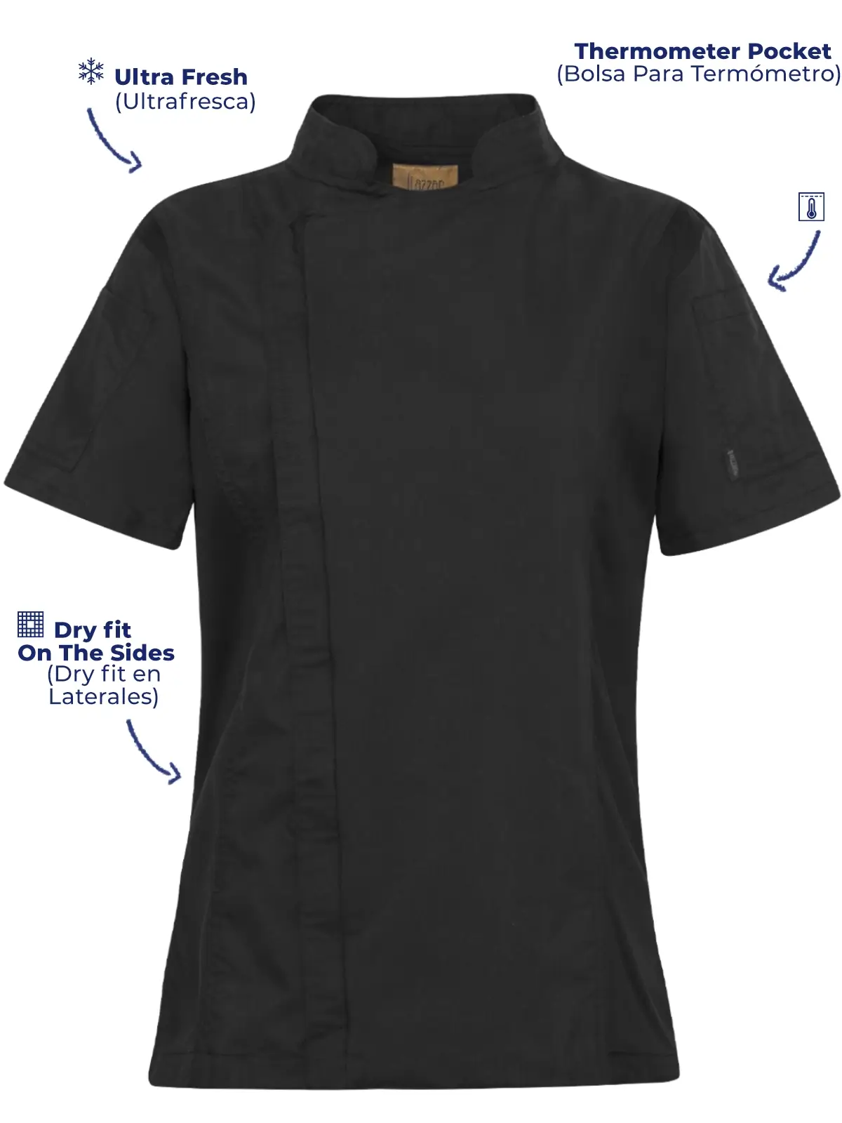Ventilated Chef Jacket Women