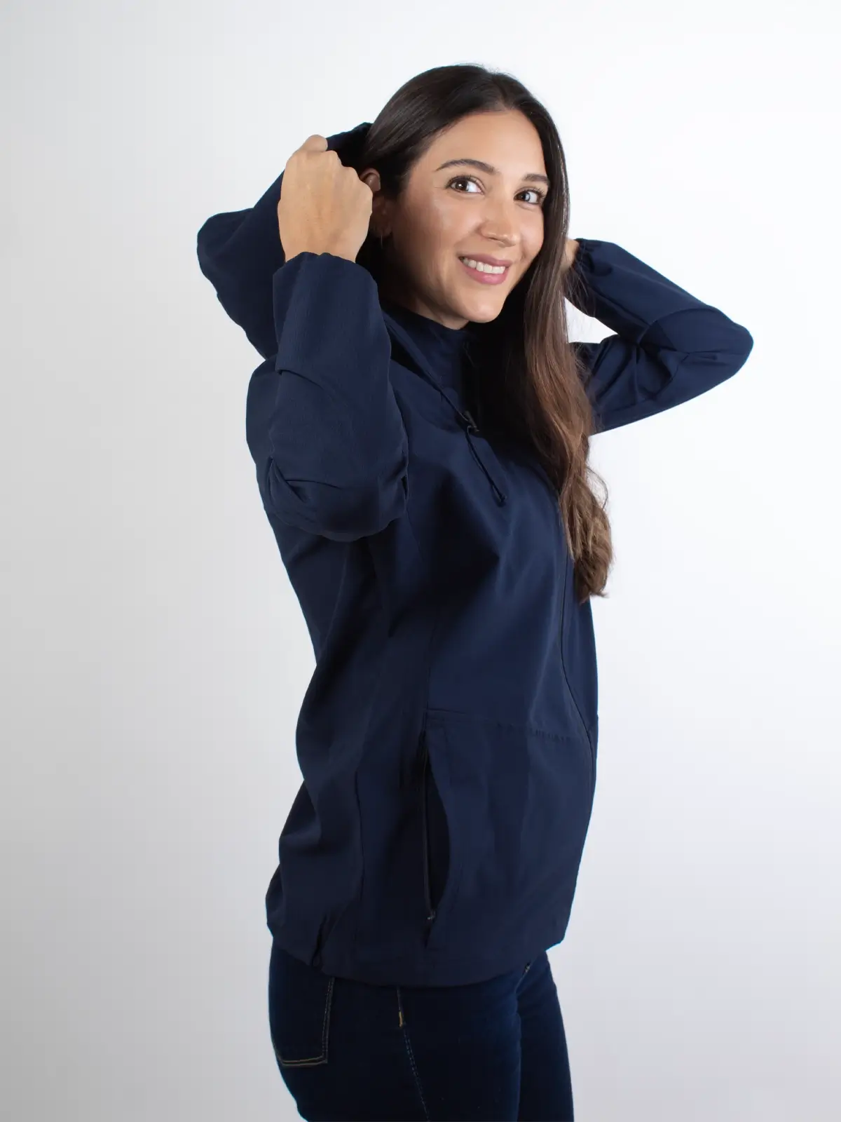 Rompevientos con Gorro Dama