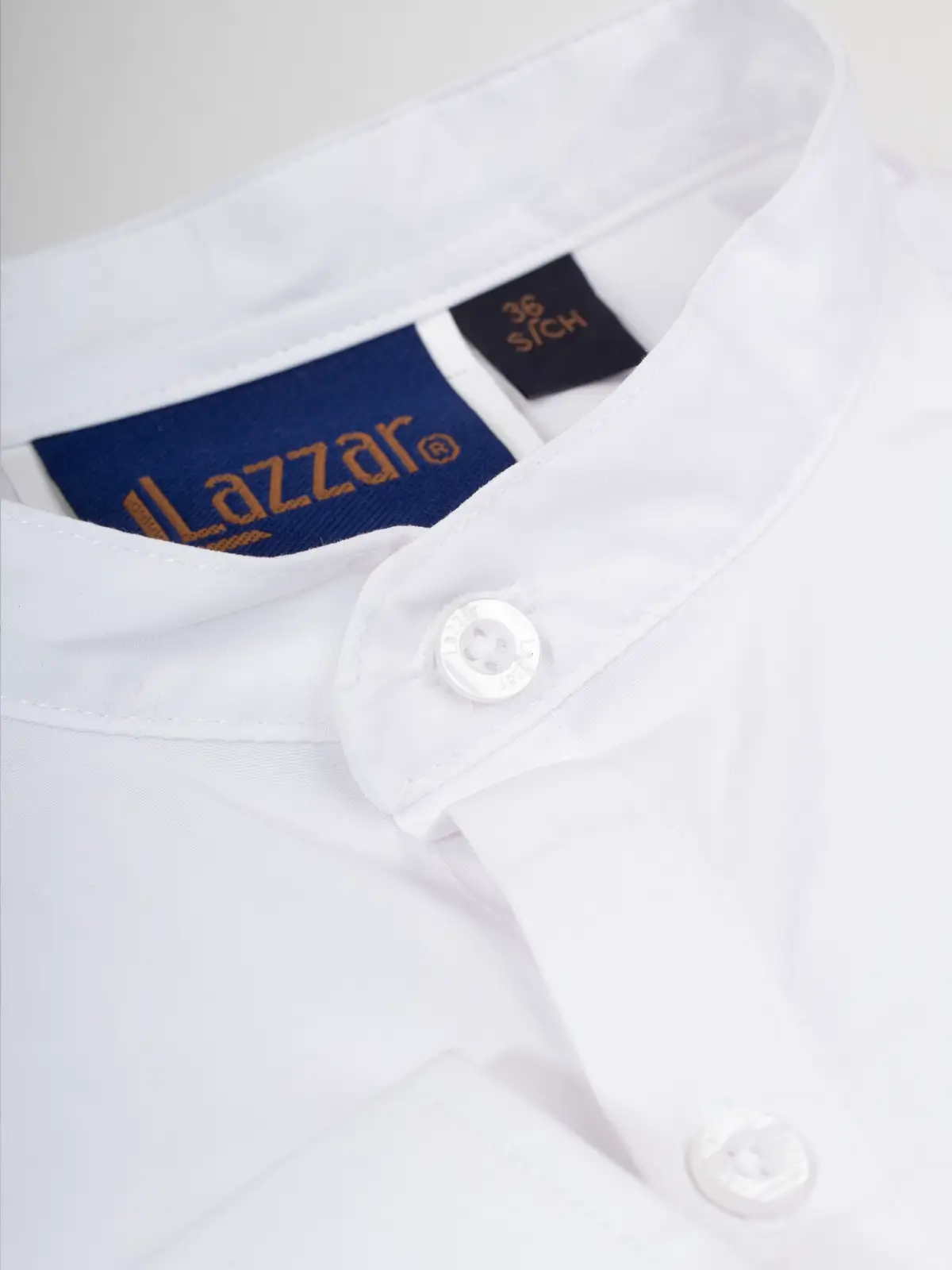 Camisa de Cuello Mao para hombre