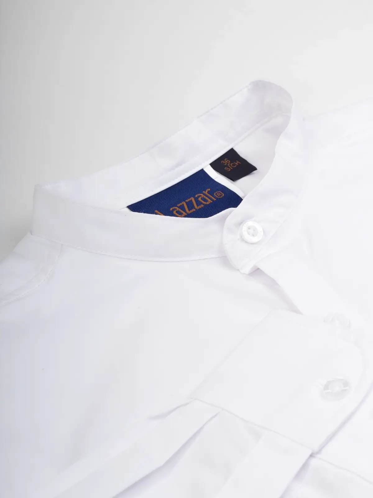 Camisa de Cuello Mao para hombre