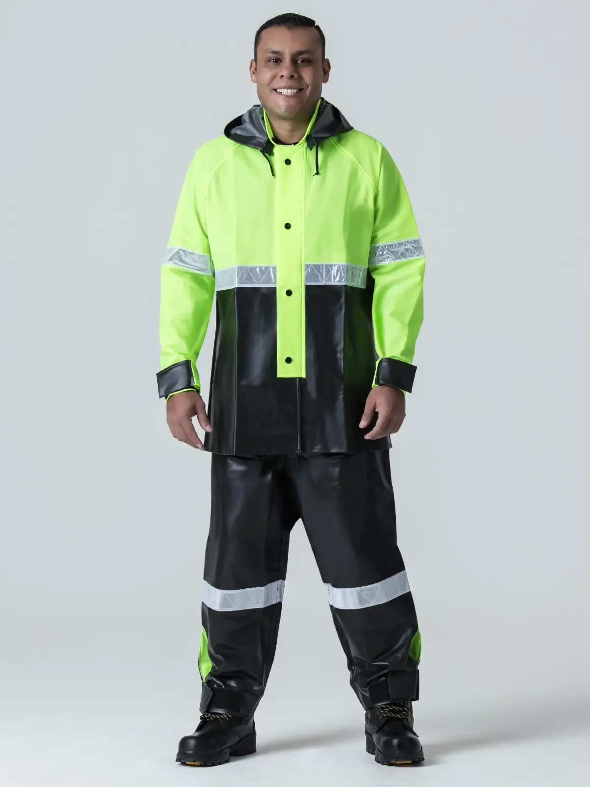 Impermeable Reflejante Motociclista