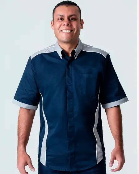Camisa de trabajo industrial para hombre