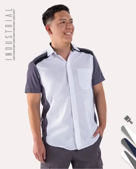 Camisa tipo Escudería 