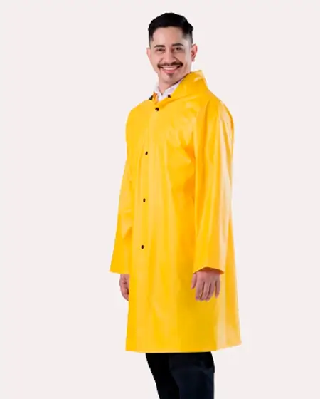 Impermeable gabardina