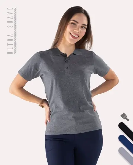 Sport polo shirt Viscose for Women